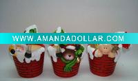 Poly decoration,Ceramic,Pottery pot flower