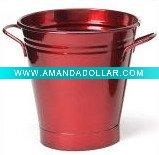 galvanized tin bucket