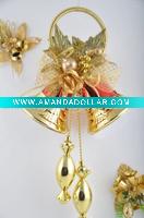 Wholesale 2011 New Plastic christmas bell/christmas bell