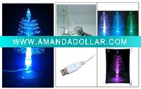 USB Fiber Christmas tree