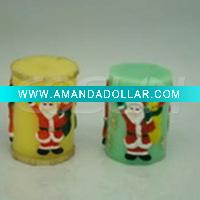 Wholesale Christmas Colored Drawing Candle GSLB-039