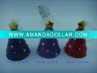 Ceramic christmas hanging bell