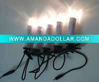 withe wire series circuit led rechargeable candles(CE &ROHS prove)
