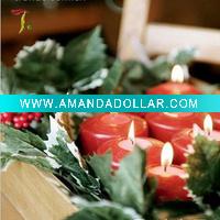 Wholesale red favor candle