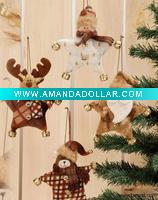 Wholesale Christmas Decoration hanging item with small bell christmas gift decoration