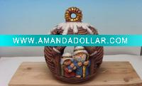 Christmas decoration,Handicraft,Pottery bell