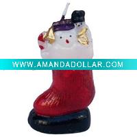 Wholesale craft art christmas candle gift