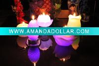 LED colour changing candle