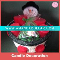 Candle set for Christmas