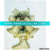 Wholesale Christmas bell craft christmas tree ornament