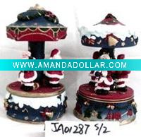 Wholesale christmas revolving music bell crafts