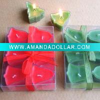 Christmas bell candles