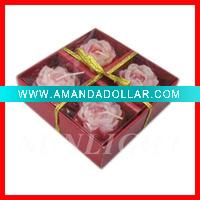 Sunlight Flower Candles Set