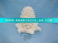 pinecone candle