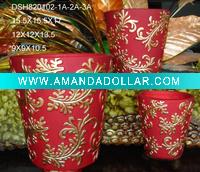Wholesale ceramic Christmas flower pot(ceramic pot,terracotta)