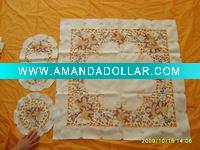 Wholesale embroidery christmas/bell tablecloths