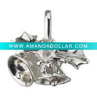 Wholesale Christmas bell charms for charm braclet and kids jewelry and promotion gift 1185