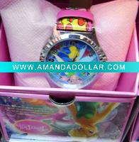 Wholesale Power seller + Christmas Gift Tinker Bell wrist watch/watch for kids A621 on sale wholesale
