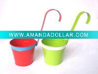 Handle Metal Flower Pot