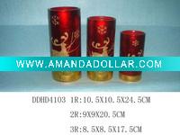 Wholesale Round cearmic pot for Christmas-Deer design