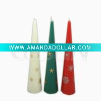 Wholesale Christmas Colored Drawing Candle GSLB-038