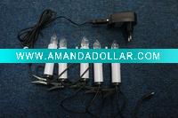 Wholesale series circuit christmas decoration led charging candle(light)