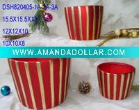Wholesale ceramic Christmas flower pot(ceramic pot,terracotta)