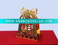 Wholesale golden bell of christmas gift