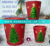 ceramic Christmas flower pot(ceramic pot,terracotta)
