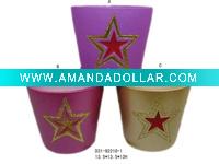 Ceramic christmas flower pot
