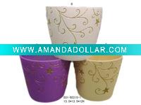 Terracotta christmas pot