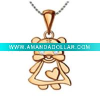 new novelty pink pendant