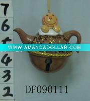 Christmas tea pot DF090111