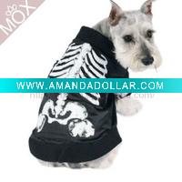 Wholesale New Evil Novelty Skeleton Cheap Pet Halloween Customes For Dogs