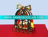 Wholesale Golden bell of christmas gift