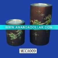 christmas candle holder