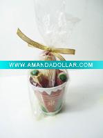 CADL302 Christmas Cup Candles