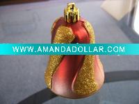 Plastic christmas ornament