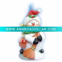 Wholesale Novelty candle snowman