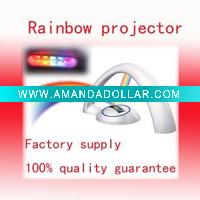 Wholesale wholesale 50pcs/ctn christmas gift overhead led gifts led rainbow lamp rainbow light for valtentine's gifts
