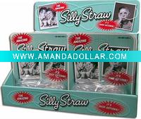 plastic Crazy Straw Glasses