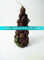 Wholesale CADL293 Christmas Art Candles