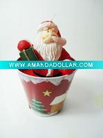 Wholesale CADL304 Christmas Cup Candles