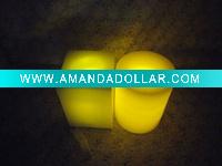 Wholesale LED piilar wax candle light /battery operated simulation candles