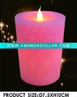 Wholesale LED handmade gift Art Candle