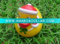 Wholesale small Xmas duck toys bath toys