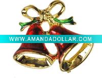 Wholesale Christmas hat shape brooch