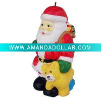 Wholesale craft art christmas candle gift
