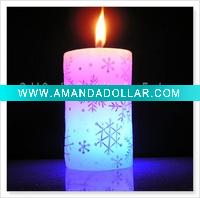led pillar candle