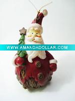 Wholesale CADL279 Christmas Decorative Santa Candles